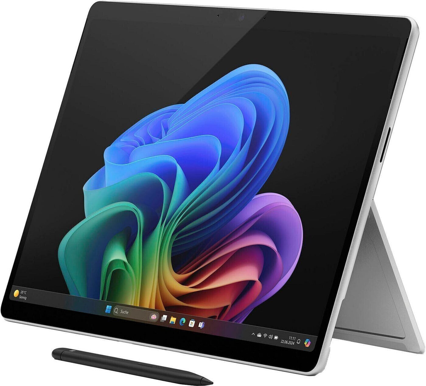 Microsoft Surface Pro 11. Edition (Intel) Copilot+ PC for Business Platin, 13" Touch, Intel U5, 16GB RAM, 256GB SSD, W11 Pro
