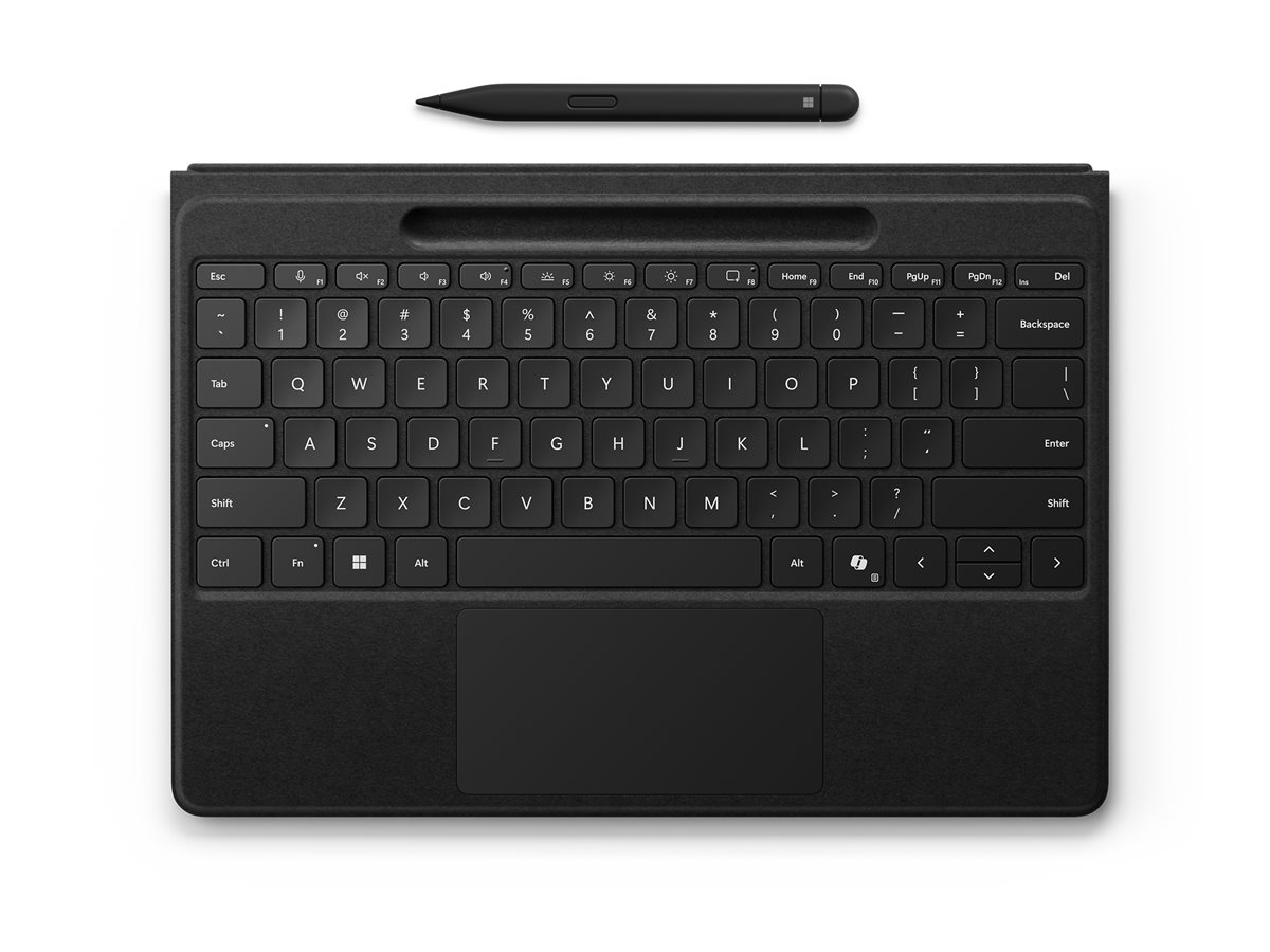 MICROSOFT Surface Pro Flex Keyboard mit Slim Pen Schwarz 