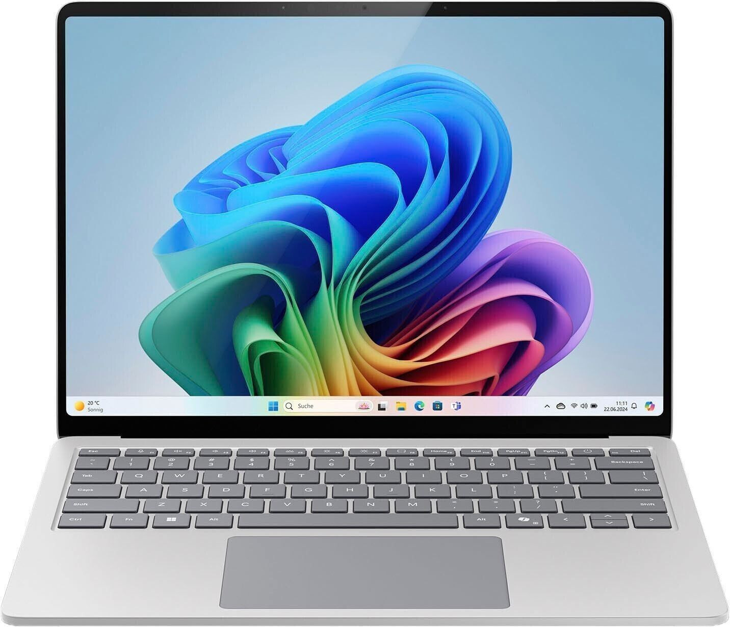 Microsoft Surface Laptop 7. Edition (Intel) Copilot+ PC Platinum, 15"Touch, Intel U7, 16GB, 512GB, W11P